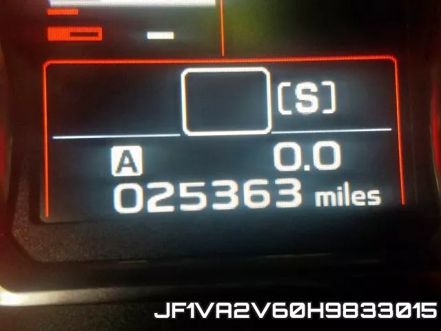 JF1VA2V60H9833015 фото 9
