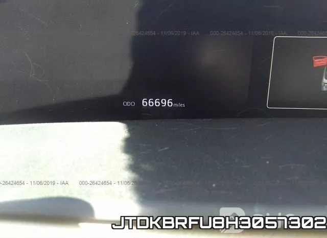 JTDKBRFU8H3057302 фото 8