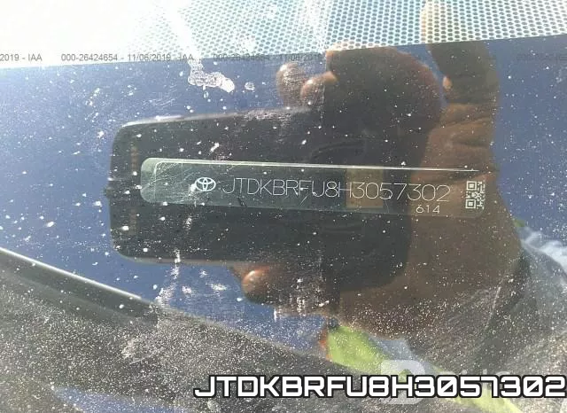 JTDKBRFU8H3057302 фото 10