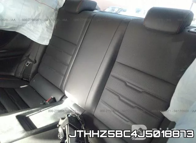 JTHHZ5BC4J5018873 фото 9