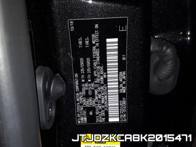 JTJDZKCA8K2015471 фото 2