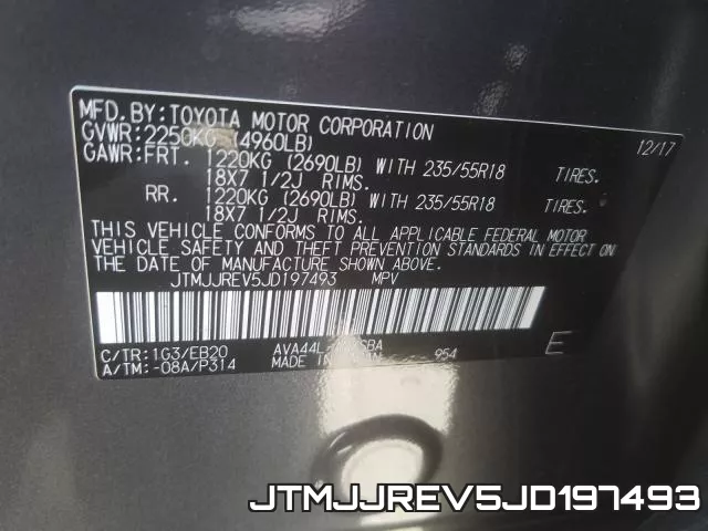 JTMJJREV5JD197493 фото 2