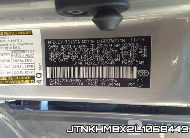 JTNKHMBX2L1068443 фото 10