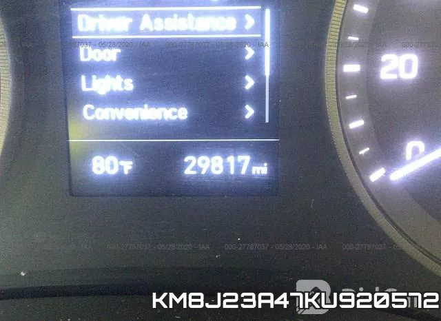 KM8J23A47KU920572 фото 8