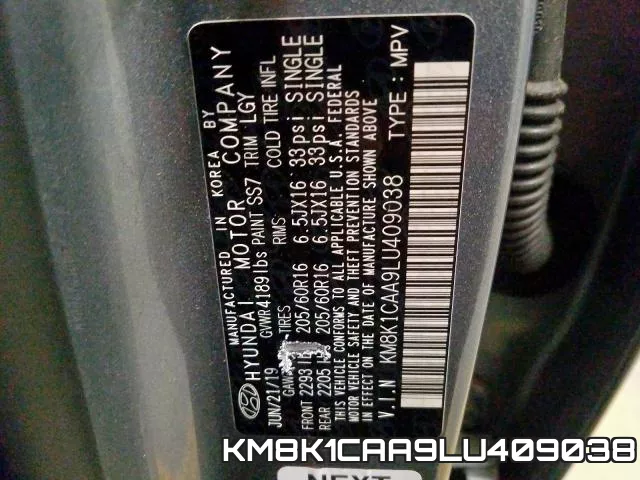 KM8K1CAA9LU409038 фото 2