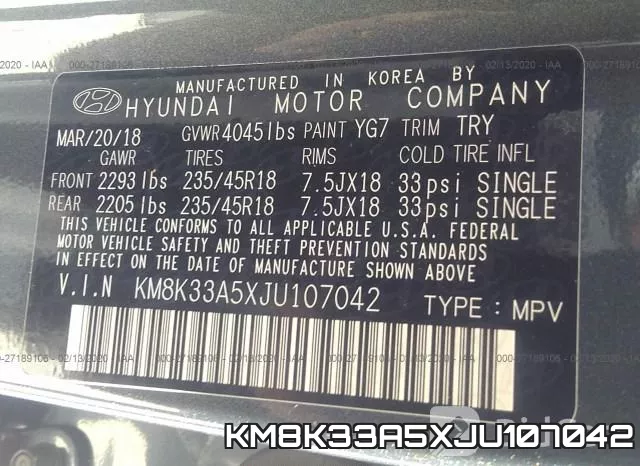 KM8K33A5XJU107042 фото 10