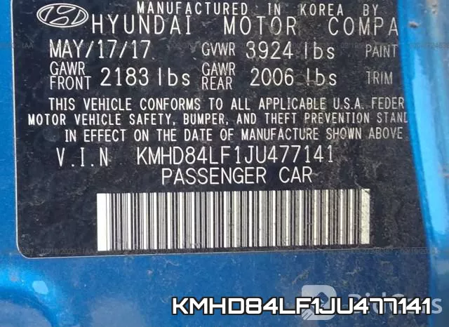 KMHD84LF1JU477141 фото 10