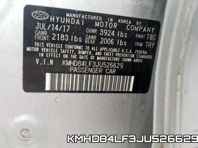 KMHD84LF3JU526629 фото 2
