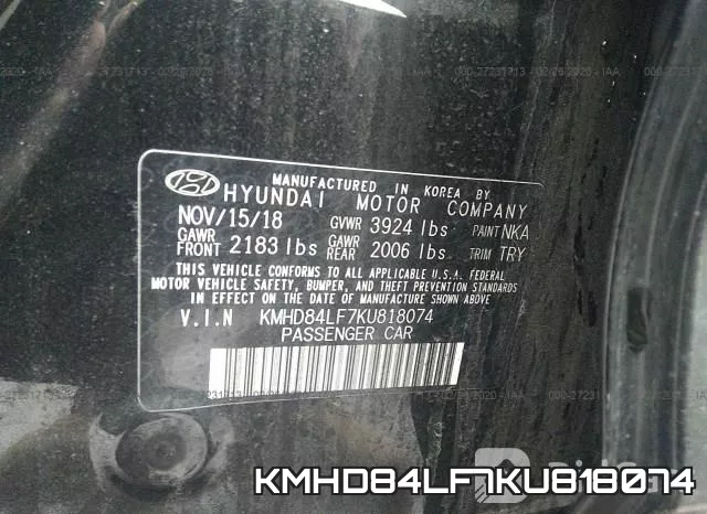 KMHD84LF7KU818074 фото 10