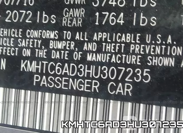 KMHTC6AD3HU307235 фото 10
