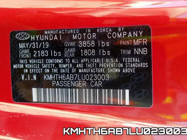 KMHTH6AB7LU023003 фото 2
