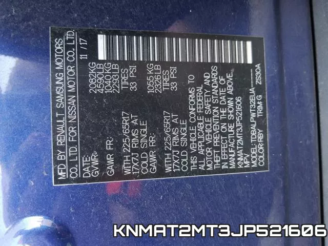 KNMAT2MT3JP521606 фото 2