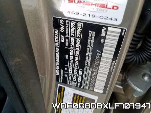 WDC0G8DBXLF707947 фото 2