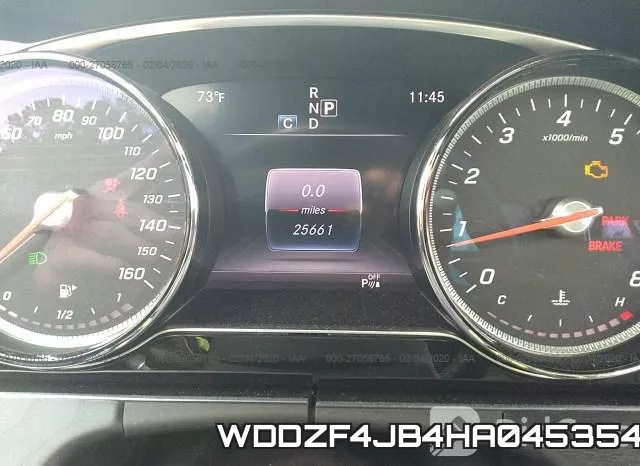 WDDZF4JB4HA045354 фото 8