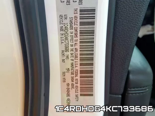 1C4RDHDG4KC733686 фото 2