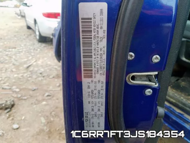 1C6RR7FT3JS184354 фото 2