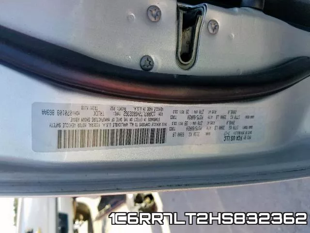 1C6RR7LT2HS832362 фото 2