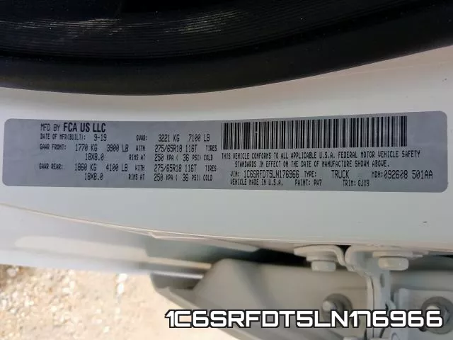 1C6SRFDT5LN176966 фото 2