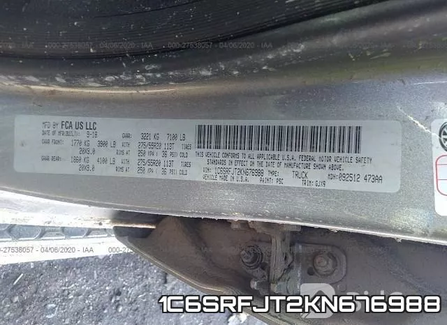 1C6SRFJT2KN676988 фото 10