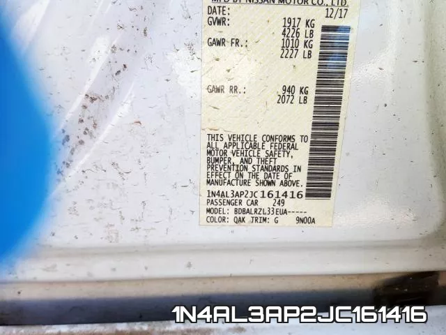 1N4AL3AP2JC161416 фото 2