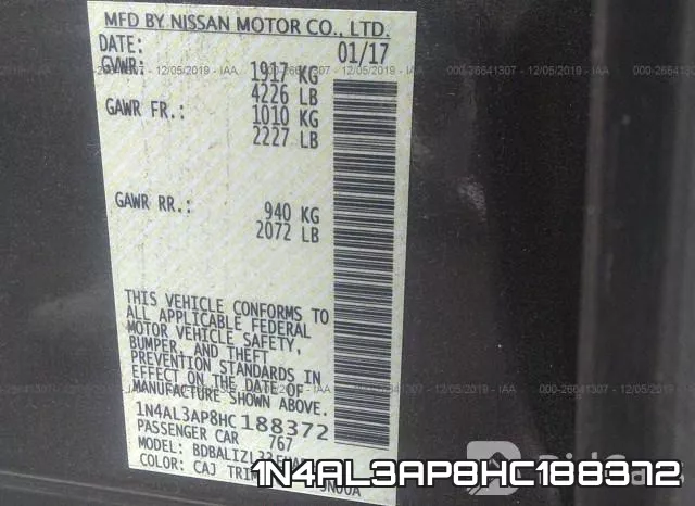 1N4AL3AP8HC188372 фото 10