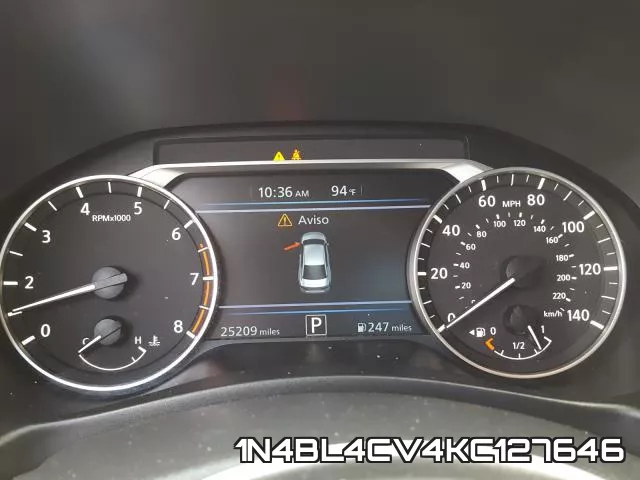 1N4BL4CV4KC127646 фото 9