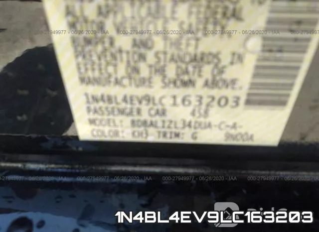 1N4BL4EV9LC163203 фото 10