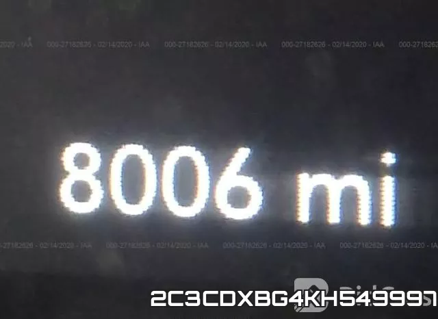 2C3CDXBG4KH549997 фото 8
