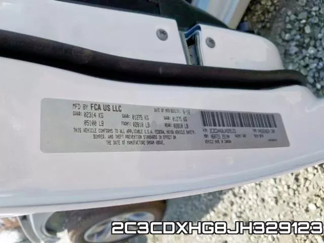 2C3CDXHG8JH329123 фото 2