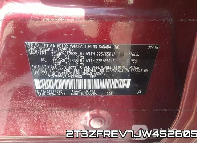 2T3ZFREV7JW452605 фото 10