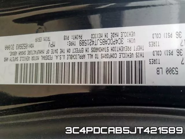 3C4PDCAB5JT421589 фото 2