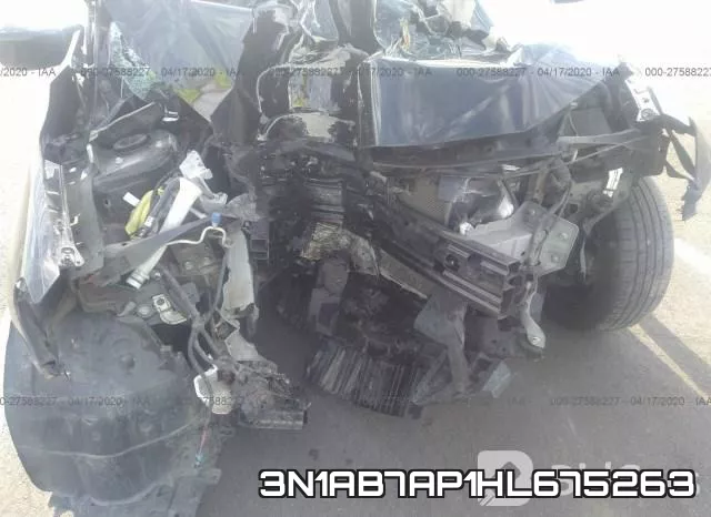 3N1AB7AP1HL675263 фото 2