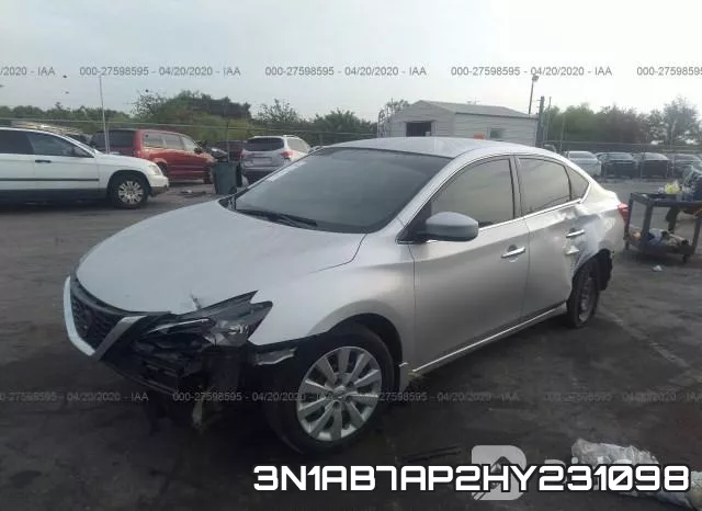 3N1AB7AP2HY231098 фото 3