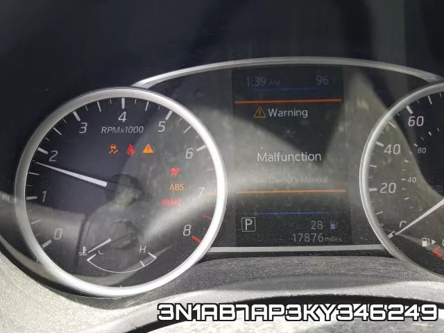 3N1AB7AP3KY346249 фото 9