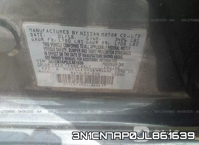 3N1CN7AP0JL861639 фото 10