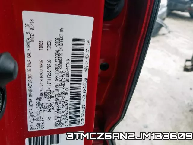 3TMCZ5AN2JM133609 фото 2