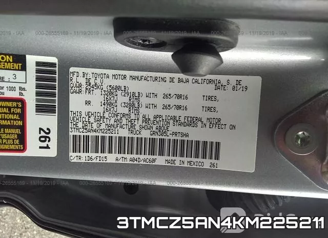 3TMCZ5AN4KM225211 фото 10