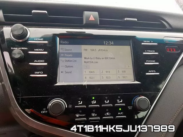 4T1B11HK5JU137989 фото 10