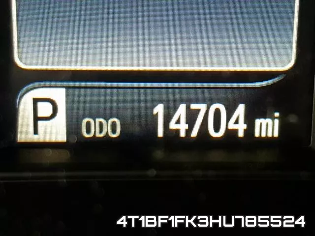 4T1BF1FK3HU785524 фото 9