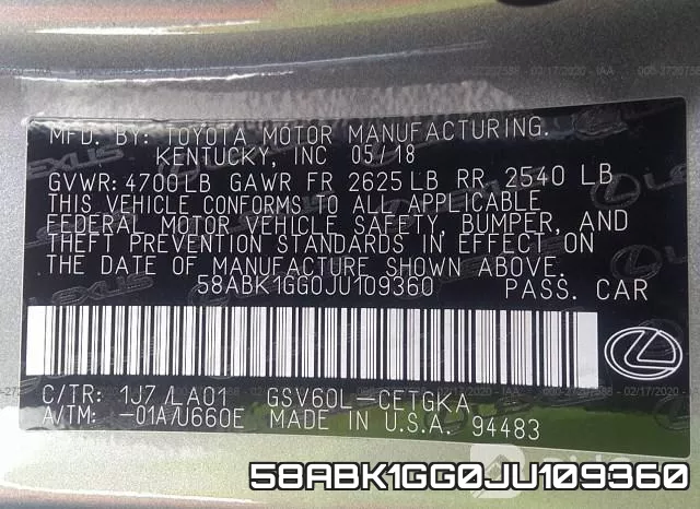 58ABK1GG0JU109360 фото 10