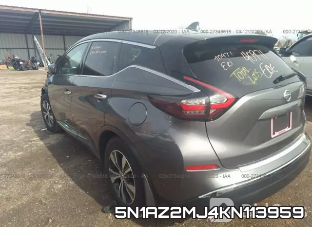 5N1AZ2MJ4KN113959 фото 4
