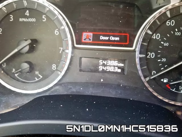 5N1DL0MN1HC515836 фото 9