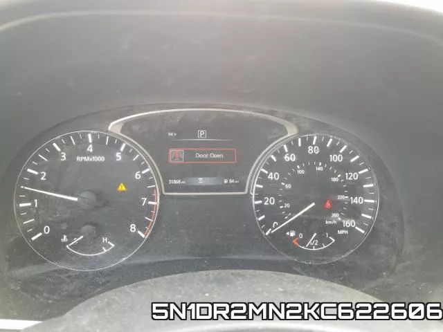 5N1DR2MN2KC622606 фото 9