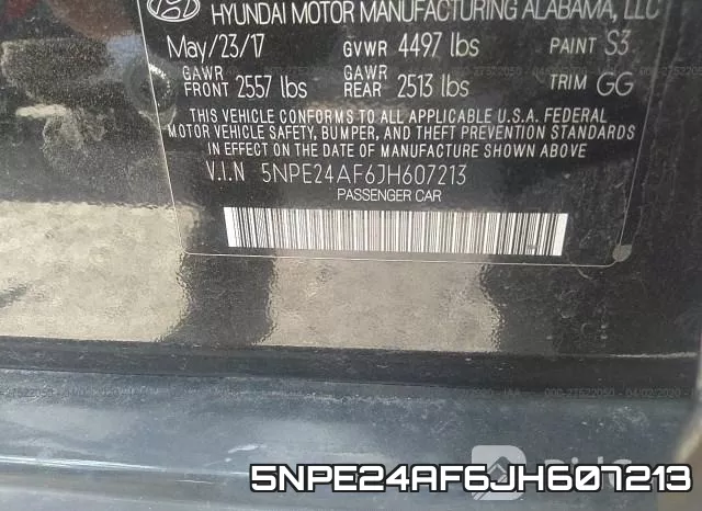 5NPE24AF6JH607213 фото 10