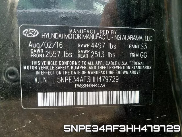 5NPE34AF3HH479729 фото 2