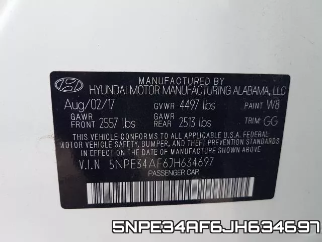 5NPE34AF6JH634697 фото 2