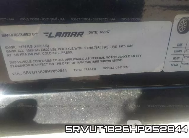 5RVUT1826HP052844 фото 10