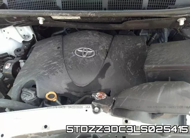 5TDZZ3DC3LS025415 фото 2