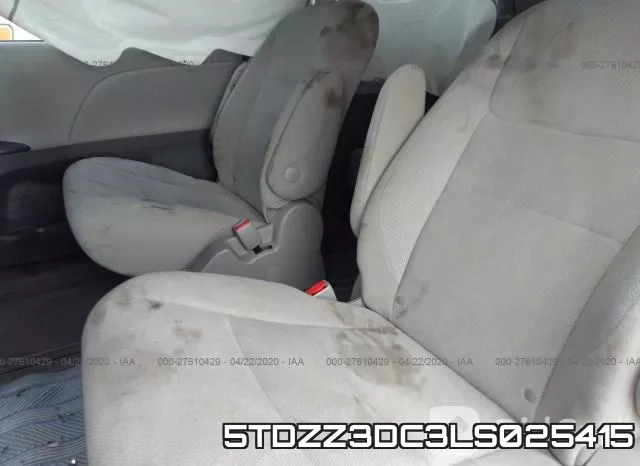 5TDZZ3DC3LS025415 фото 9