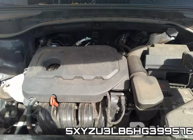 5XYZU3LB6HG399576 фото 2